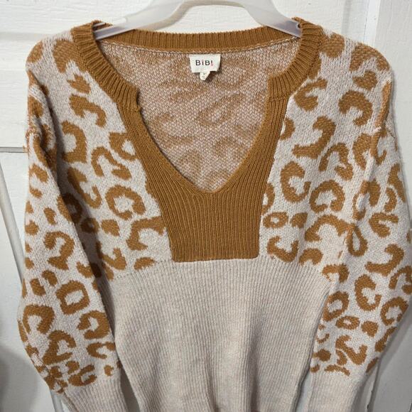 BIBI woman's long sleeve sweater size XL - Picture 1 of 11